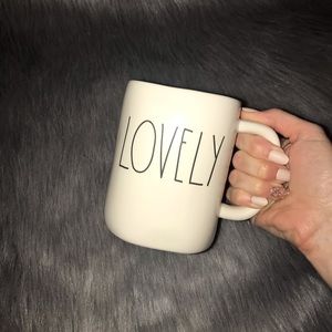 NWOT Rae Dunn “Lovely” mug